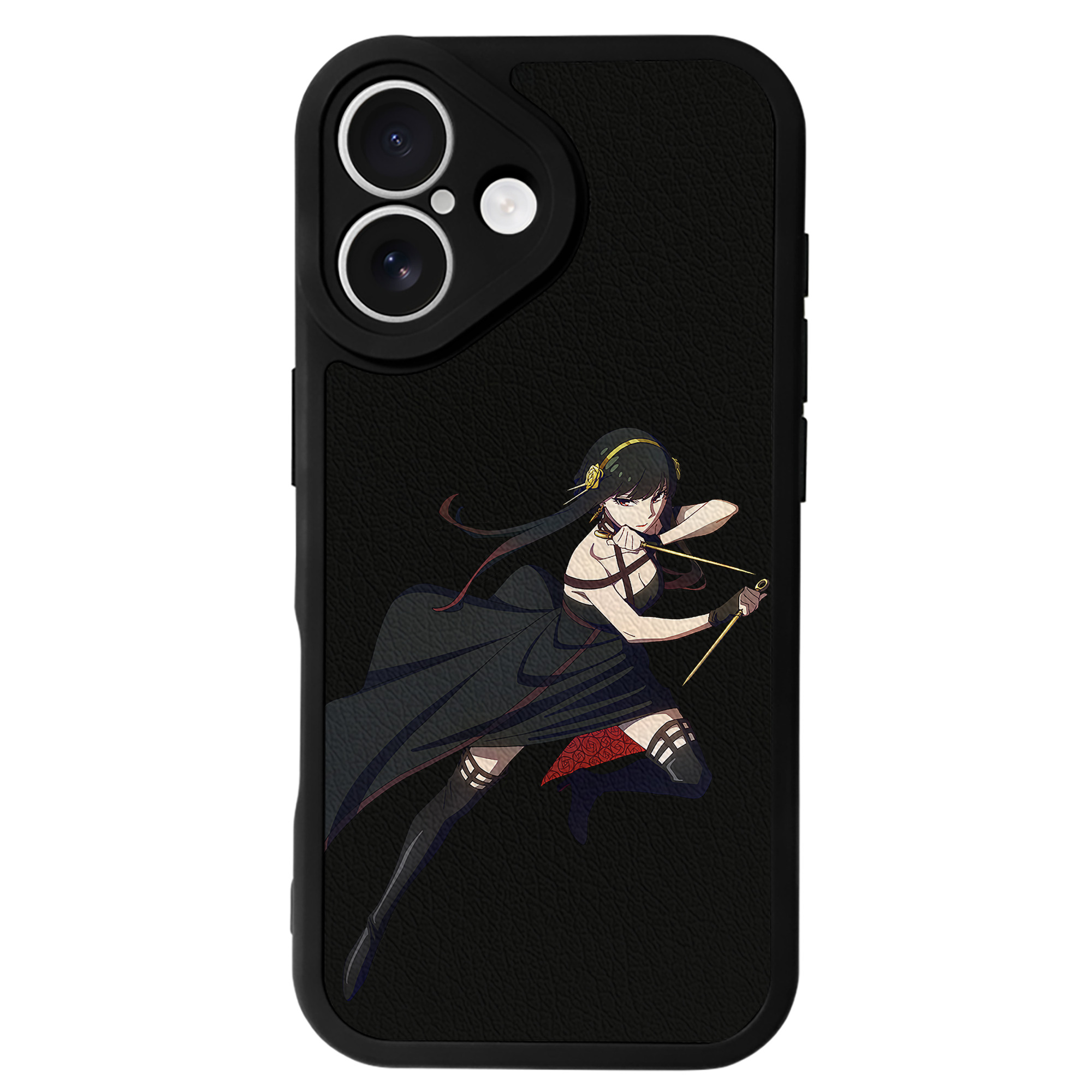 （画像用） SPY×FAMILY间谍家家酒 【iPhone 16シリーズ対応】シリコンスマホケース（レザー調） 材質：シリコン
